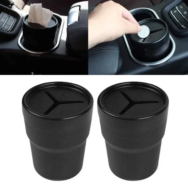 Waterproof Car Trash Can With Lid - 2 Buah Tempat Sampah Mobil dengan