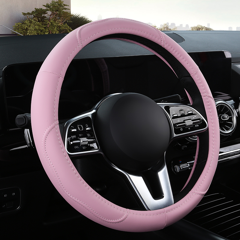 Car Steering Wheel Cover Anti Slip Breathable - Penutup Setir Mobil Kulit Anti Selip