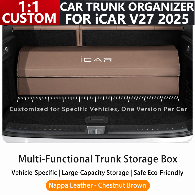 Car Trunk Organizer Foldable Storage Box - Untuk ‌ iCAR V27 ‌ Kotak