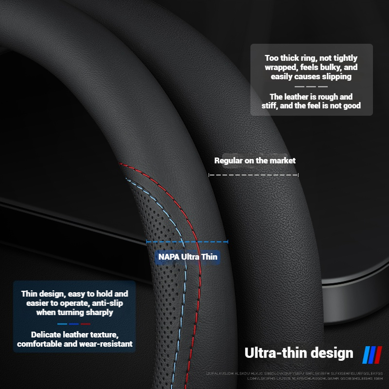 Penutup Roda Kemudi Mobil Bers - Car Steering Wheel Cover Anti Slip Breathable ulasan dan harga