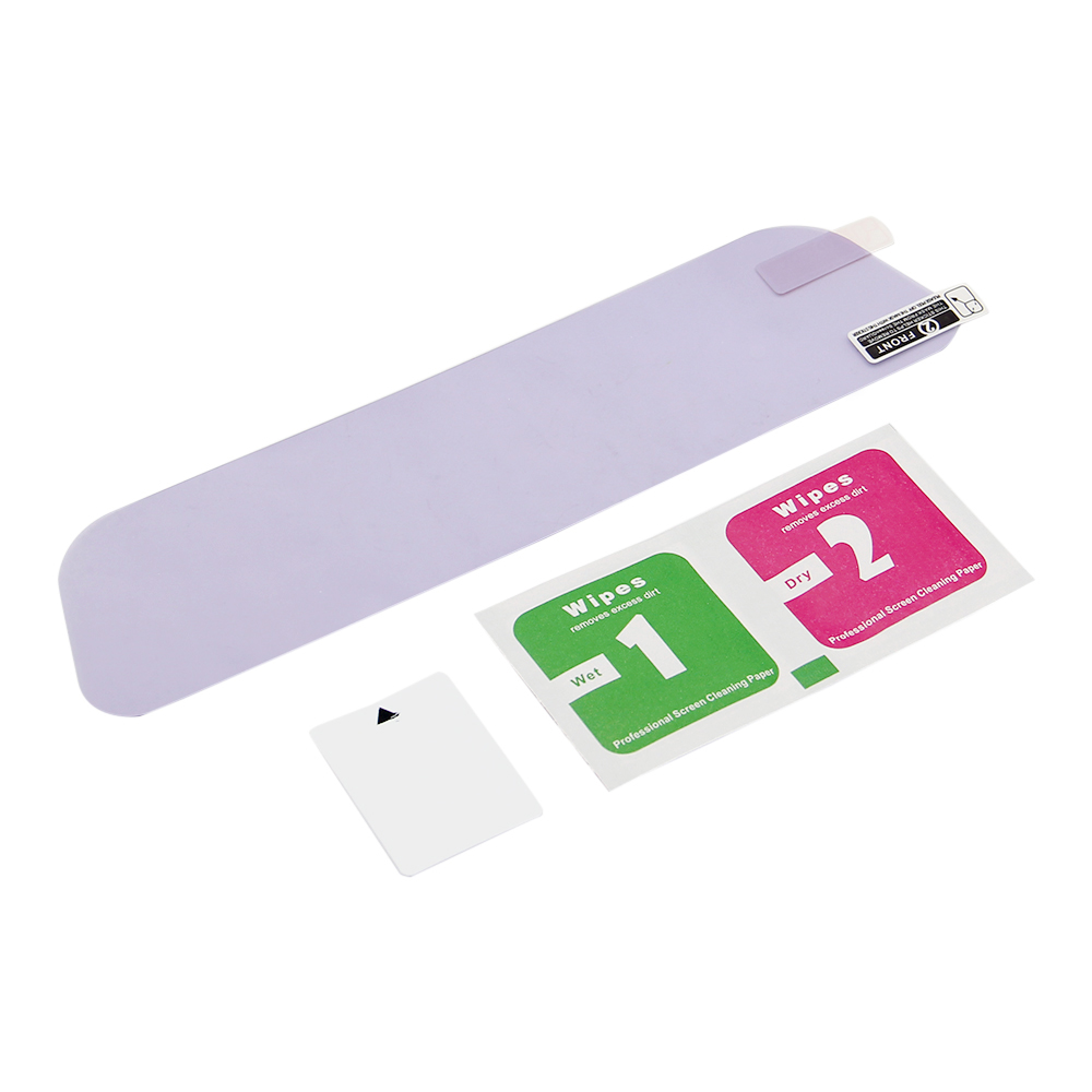 1 Set stiker kaca spion Interi - Anti Glare Car Rearview Mirror Film ulasan dan harga