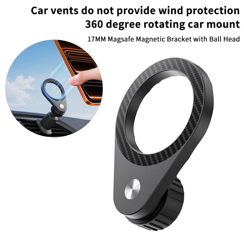 Baru 1 Buah Dudukan Ponsel Mag - Magnetic Phone Holder For Car Vent ulasan dan harga