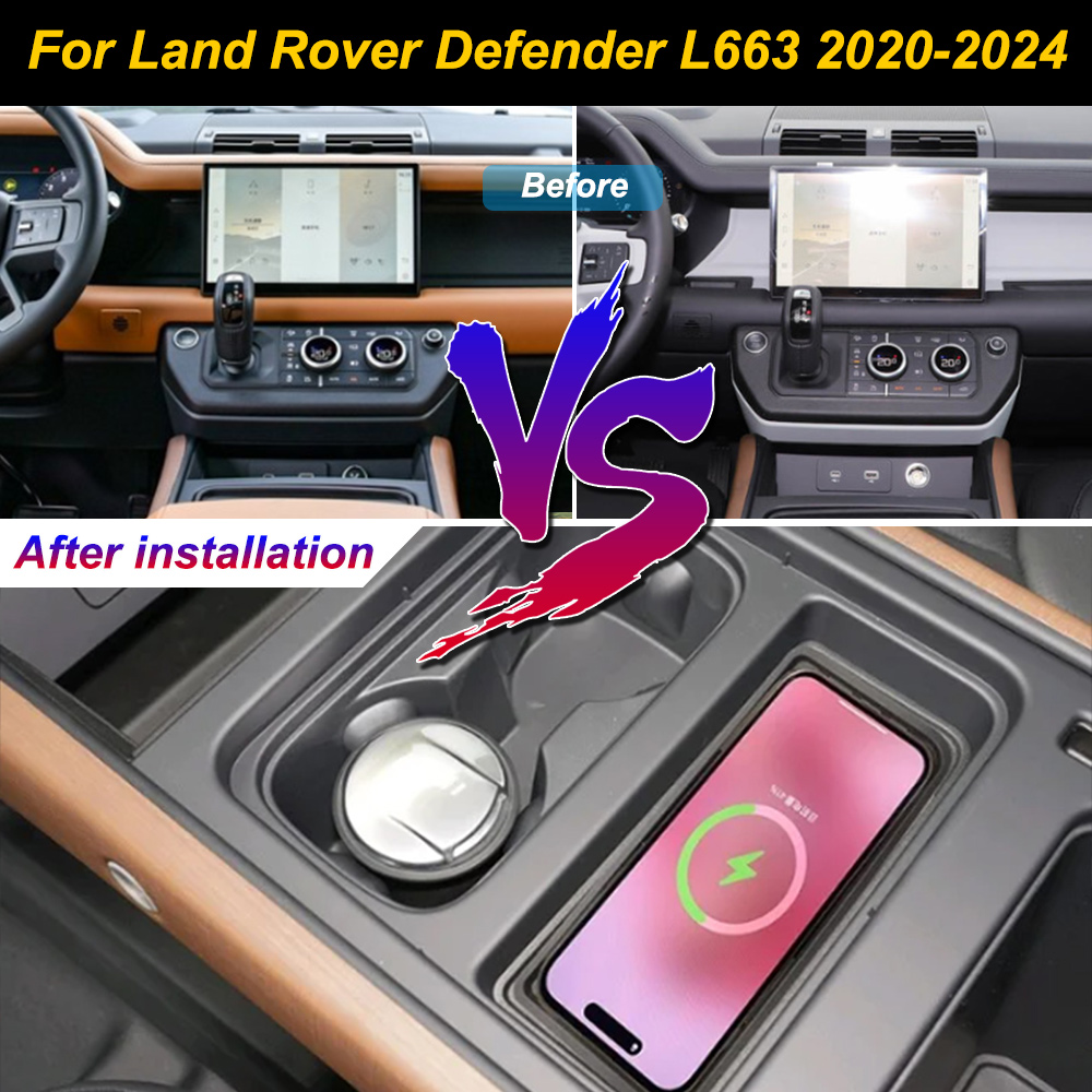 Untuk Land Rover Range Rover D - Wireless Car Charger Mount Fast Charging ulasan dan harga