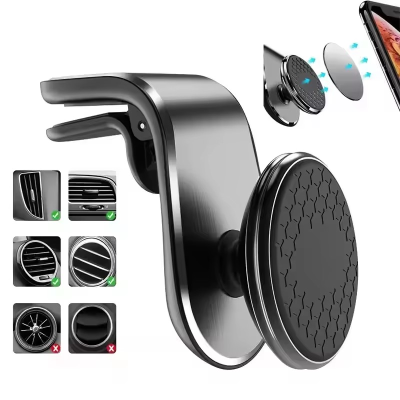 Penyangga Telepon Magnetik unt - Magnetic Phone Holder For Car Vent ulasan dan harga