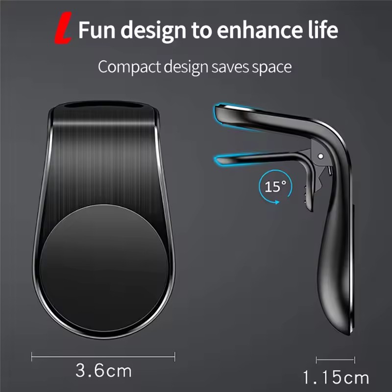 Penyangga Telepon Magnetik unt - Magnetic Phone Holder For Car Vent ulasan dan harga