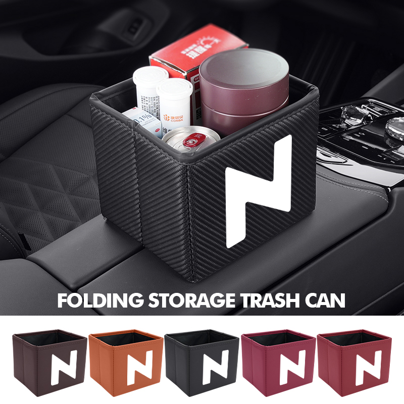 Tempat Sampah Mobil Tas Organi - Waterproof Car Trash Can With Lid ulasan dan harga