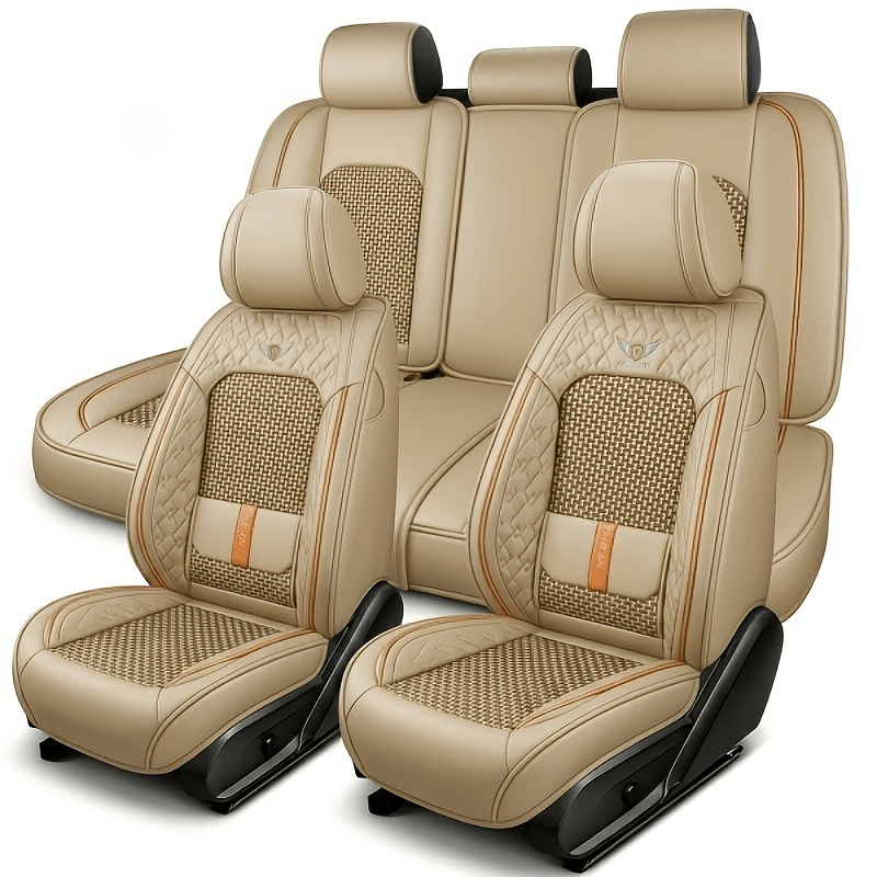 Untuk peugeot 206 w205 honda j - Leather Car Seat Covers Full Set Universal ulasan dan harga