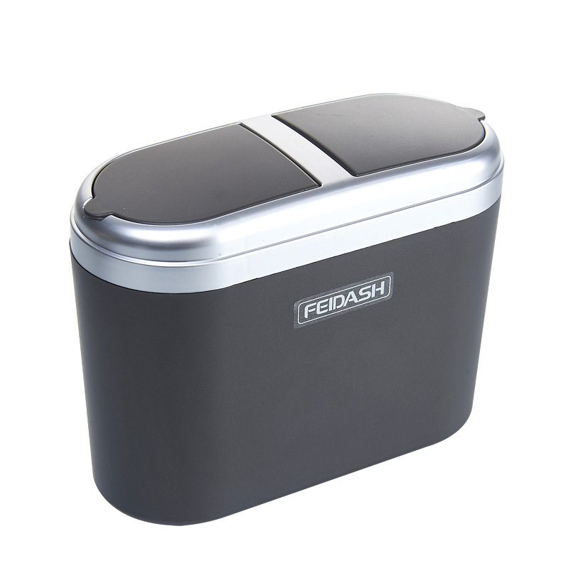Kotak penyimpanan mobil plasti - Waterproof Car Trash Can With Lid ulasan dan harga
