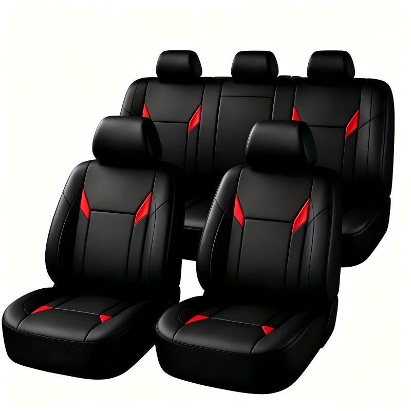 Sarung Jok Mobil Kulit PU Univ - Leather Car Seat Covers Full Set Universal ulasan dan harga