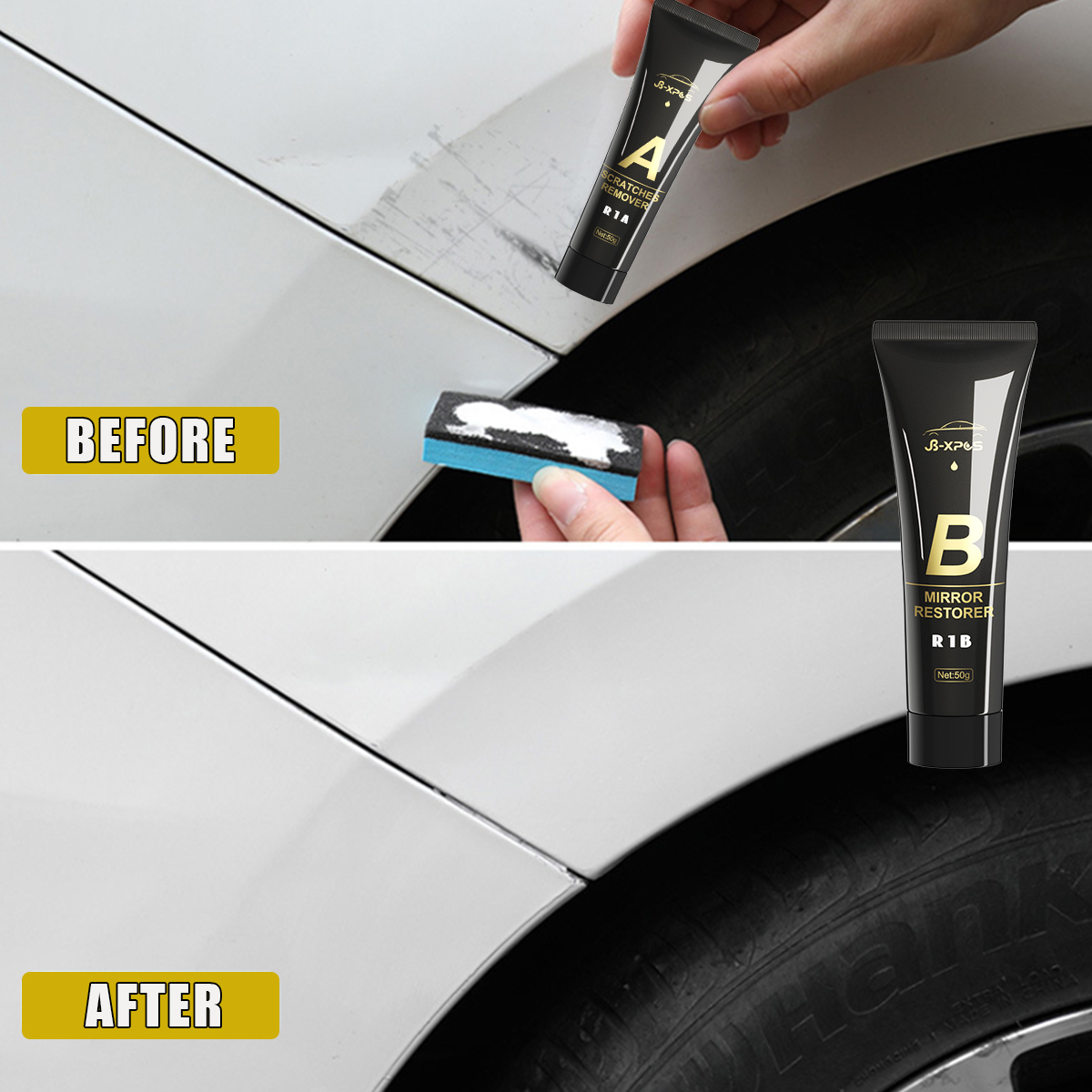 Pasta Penghilang Goresan Mobil - Car Scratch Repair Polishing Wax Paste ulasan dan harga