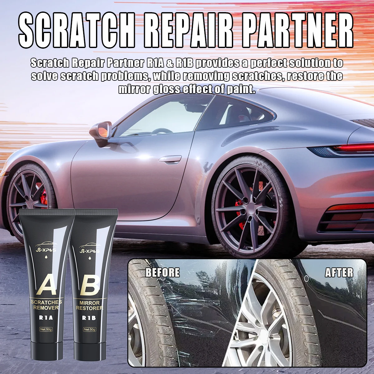Pasta Penghilang Goresan Mobil - Car Scratch Repair Polishing Wax Paste ulasan dan harga