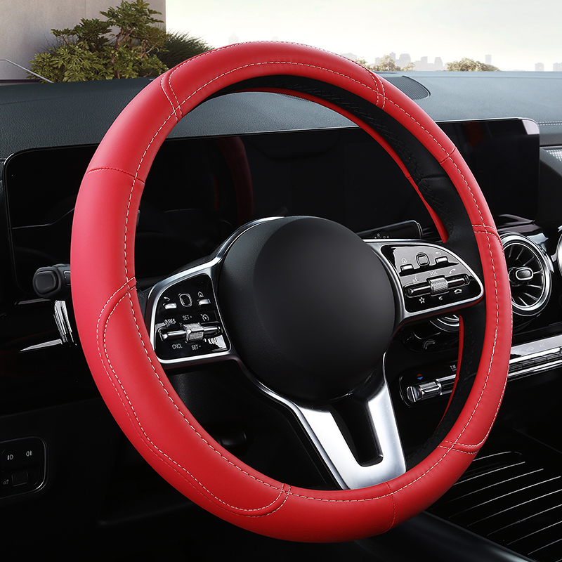 Penutup Setir Mobil Kulit Anti - Car Steering Wheel Cover Anti Slip Breathable ulasan dan harga