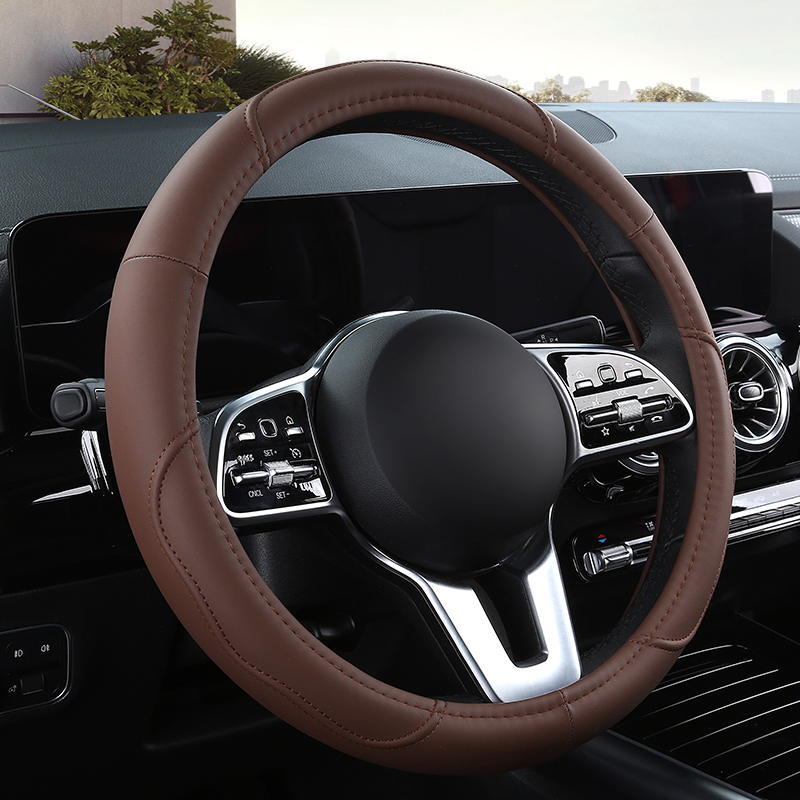 Penutup Setir Mobil Kulit Anti - Car Steering Wheel Cover Anti Slip Breathable ulasan dan harga