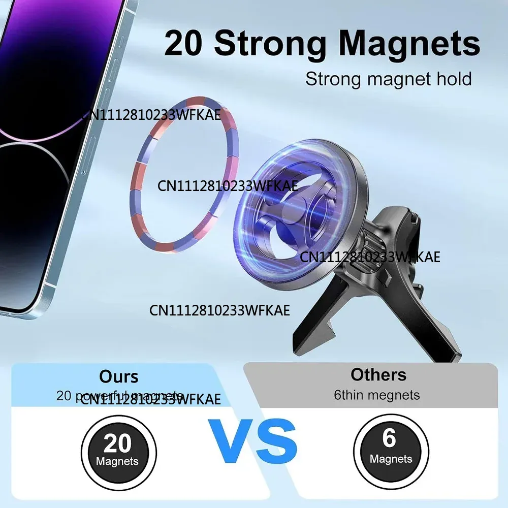 Penyangga Telepon Mobil dengan - Magnetic Phone Holder For Car Vent ulasan dan harga