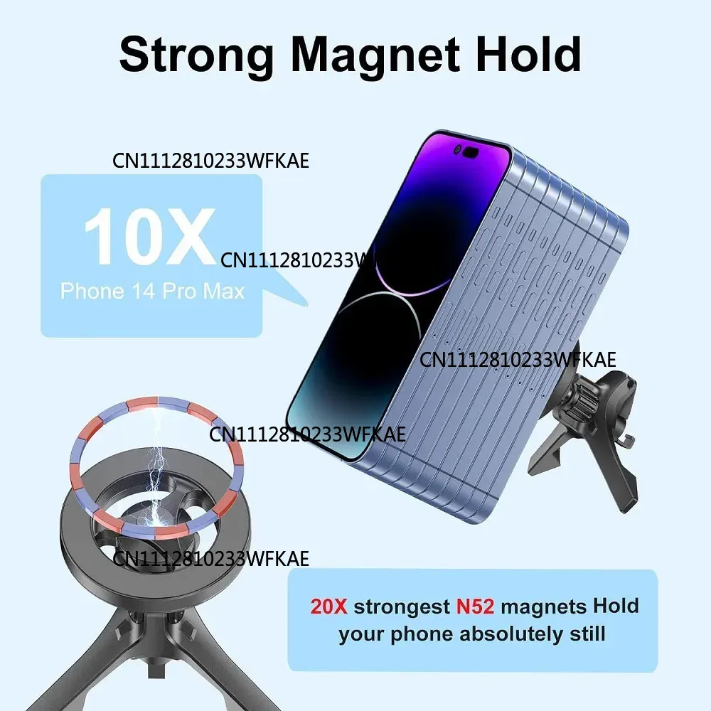 Penyangga Telepon Mobil dengan - Magnetic Phone Holder For Car Vent ulasan dan harga